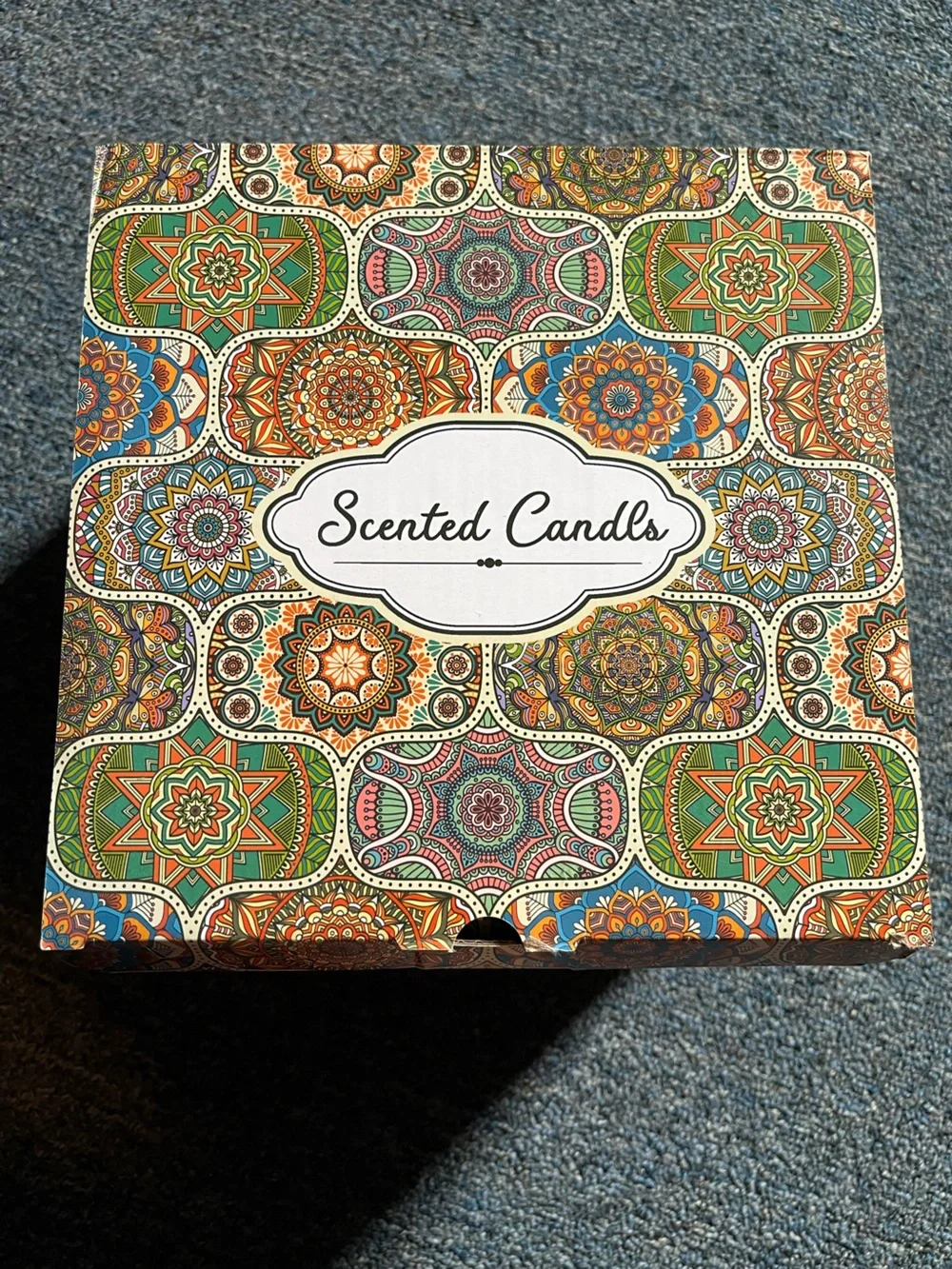 35 Scented Soy Wax Candles in Variety of scents and patterned tins